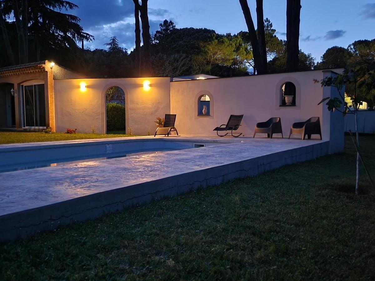 Villa La Bastide Bleue à Anduze Extérieur photo