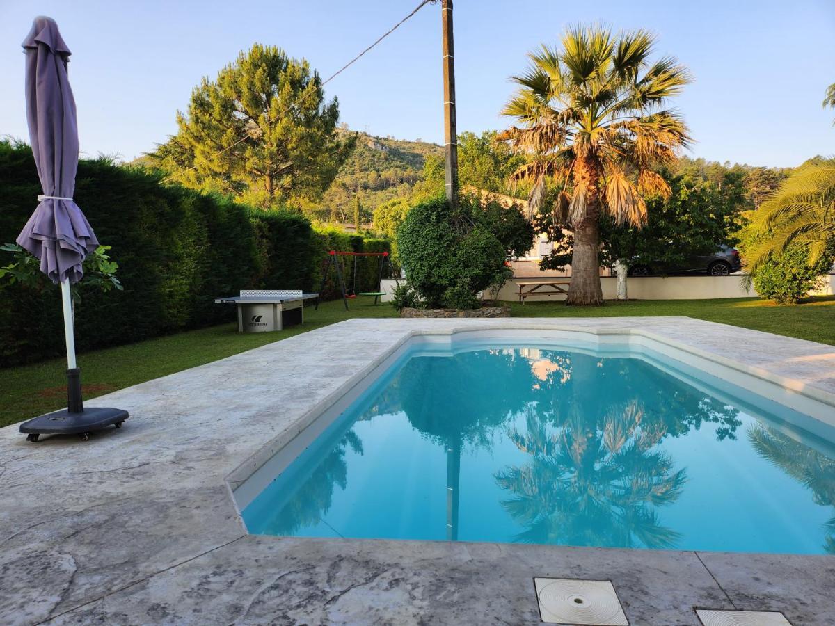 Villa La Bastide Bleue à Anduze Extérieur photo